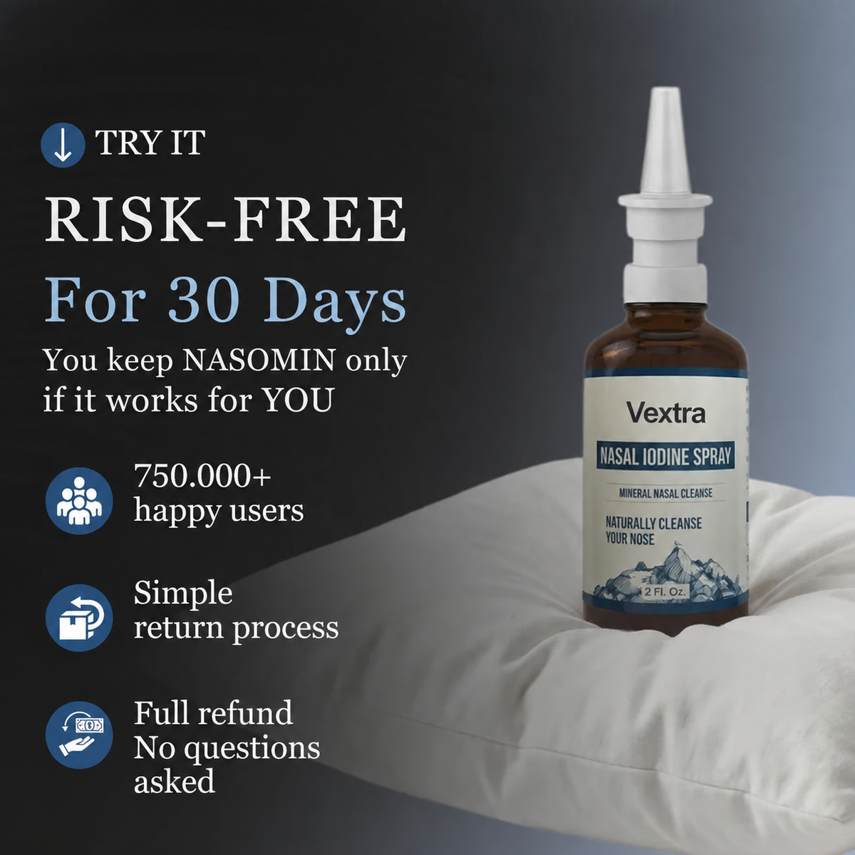 Gentle Nasal Cleansing Spray with Daily Care